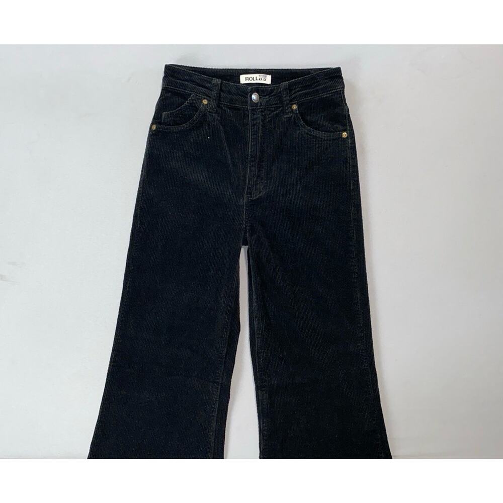 Rolla's Eastcoast High Rise Flare 5-Pocket Corduroy Pants, Jeans. Women's 25 GUC - Picture 5 of 9